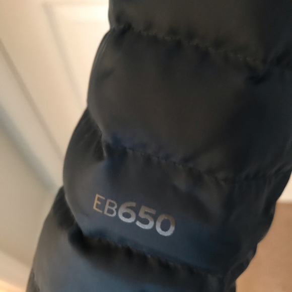 Eddie Bauer XS Teal Feather down long Coat - Picture 2 of 2